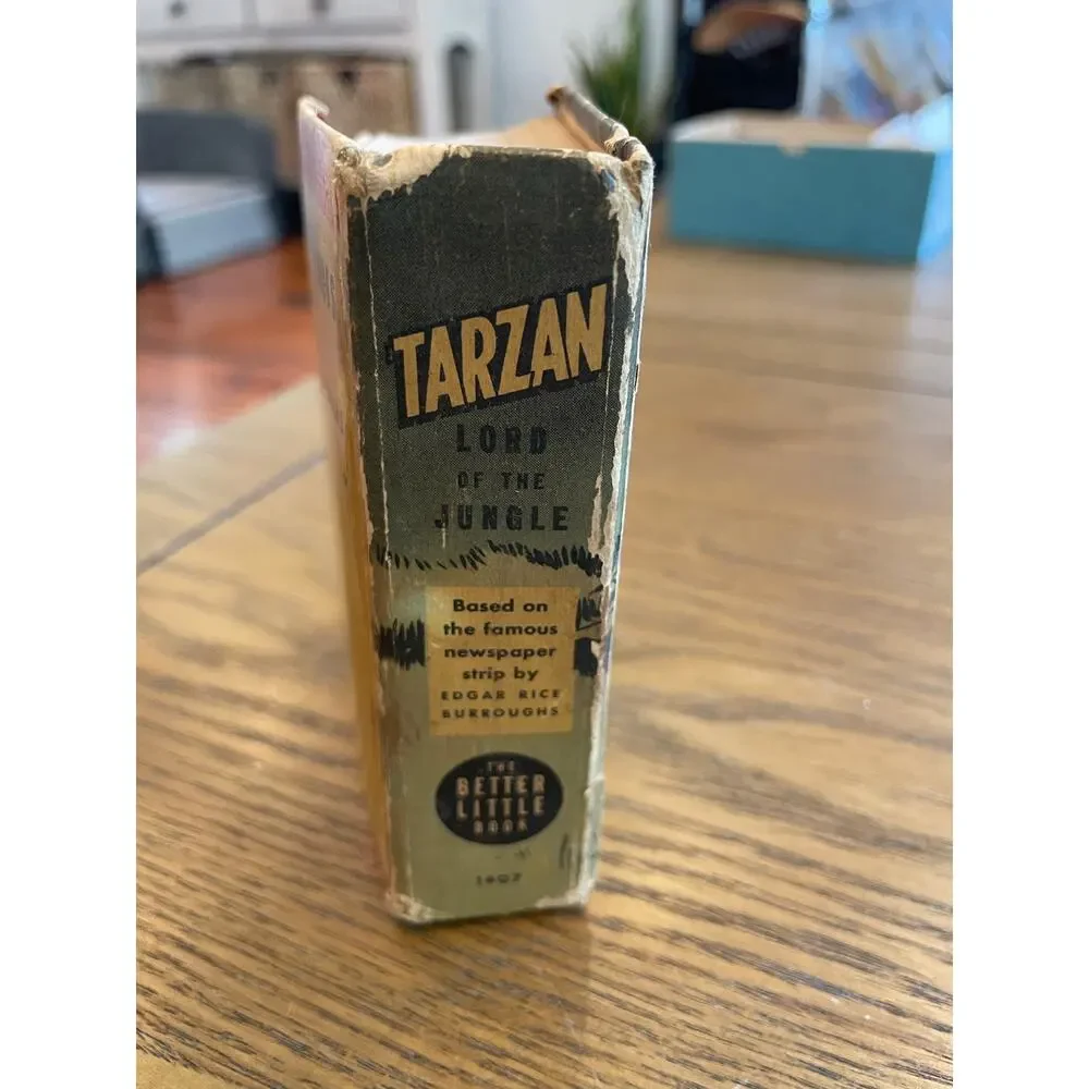 1946 Tarzan Lord of the Jungle Better Little Book Whitman Edgar Rice Burroughs